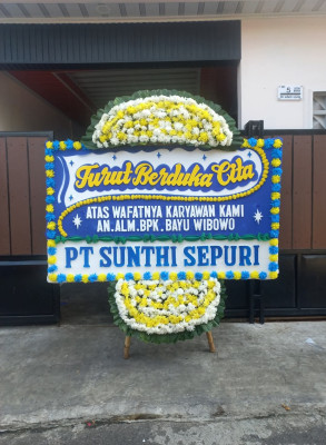 Papan Bunga Duka di Astambul